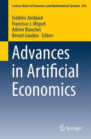 Advances in Artificial Economics de Frédéric Amblard