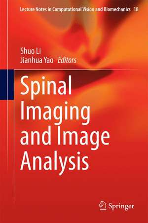 Spinal Imaging and Image Analysis de Shuo Li