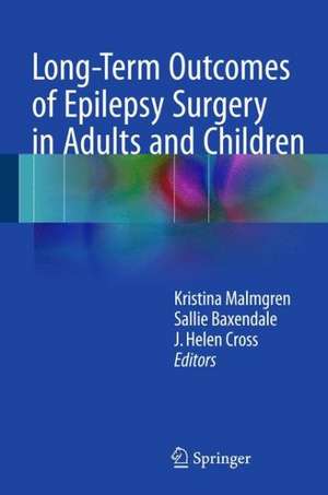 Long-Term Outcomes of Epilepsy Surgery in Adults and Children de Kristina Malmgren