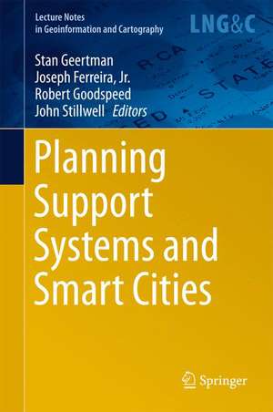 Planning Support Systems and Smart Cities de Stan Geertman