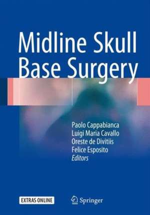 Midline Skull Base Surgery de Paolo Cappabianca