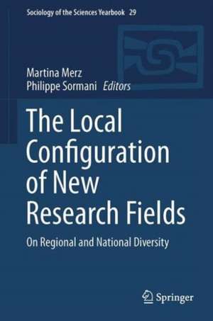 The Local Configuration of New Research Fields: On Regional and National Diversity de Martina Merz