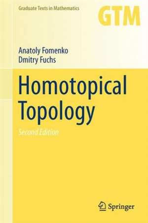 Homotopical Topology de Anatoly Fomenko