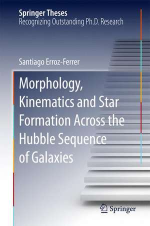 Morphology, Kinematics and Star Formation Across the Hubble Sequence of Galaxies de Santiago Erroz-Ferrer