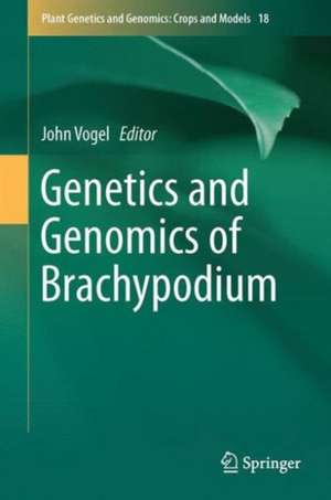 Genetics and Genomics of Brachypodium de John P. Vogel