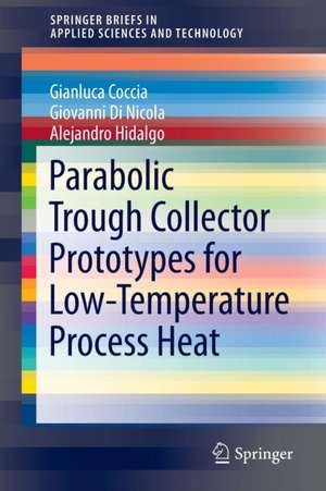 Parabolic Trough Collector Prototypes for Low-Temperature Process Heat de Gianluca Coccia