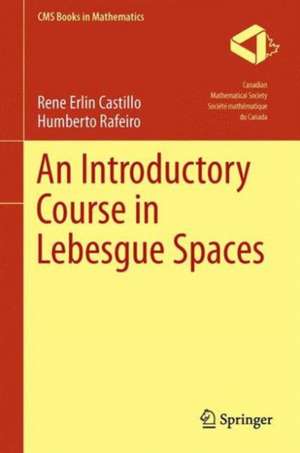 An Introductory Course in Lebesgue Spaces de Rene Erlin Castillo