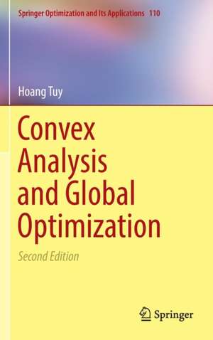 Convex Analysis and Global Optimization de Hoang Tuy