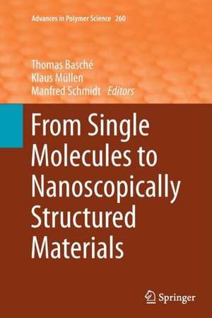 From Single Molecules to Nanoscopically Structured Materials de Thomas Basché