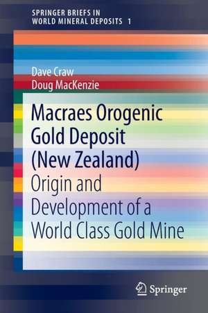 Macraes Orogenic Gold Deposit (New Zealand): Origin and Development of a World Class Gold Mine de Dave Craw