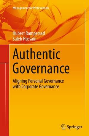 Authentic Governance de Rampersad