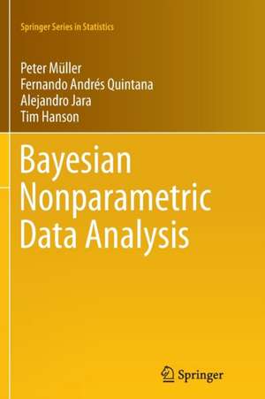 Bayesian Nonparametric Data Analysis de Peter Müller