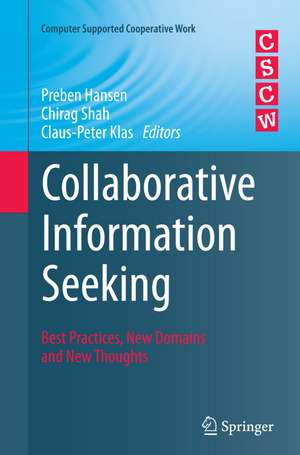 Collaborative Information Seeking de Preben Hansen