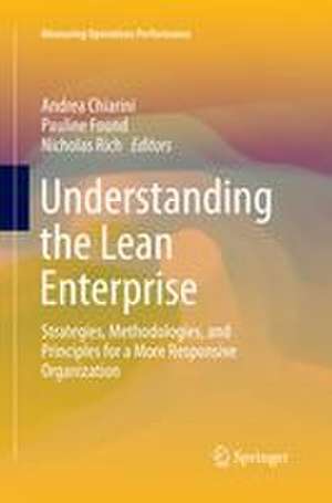 Understanding the Lean Enterprise de Andrea Chiarini