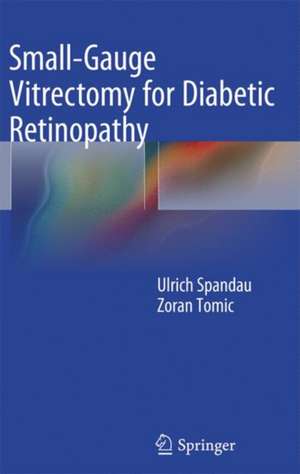 Small-Gauge Vitrectomy for Diabetic Retinopathy de Ulrich Spandau