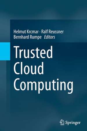 Trusted Cloud Computing de Helmut Krcmar