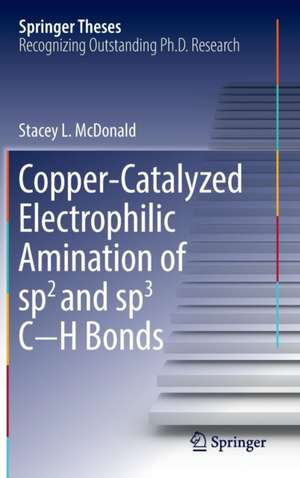 Copper-Catalyzed Electrophilic Amination of sp2 and sp3 C−H Bonds de Stacey L. McDonald