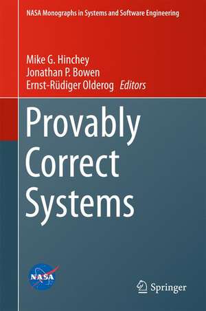 Provably Correct Systems de Mike Hinchey