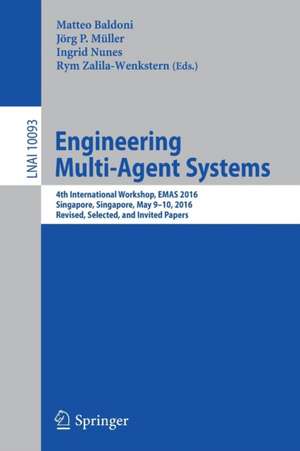 Engineering Multi-Agent Systems de Matteo Baldoni
