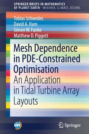 Mesh Dependence in PDE-Constrained Optimisation: An Application in Tidal Turbine Array Layouts de Tobias Schwedes