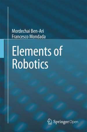 Elements of Robotics de Mordechai Ben-Ari