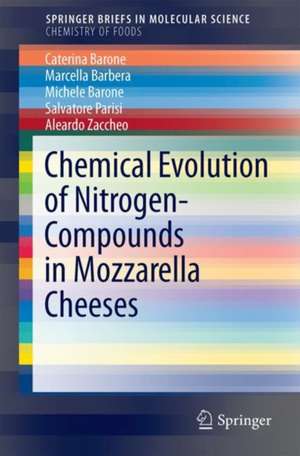 Chemical Evolution of Nitrogen-based Compounds in Mozzarella Cheeses de Caterina Barone