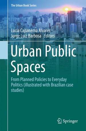 Urban Public Spaces: From Planned Policies to Everyday Politics (Illustrated with Brazilian Case Studies) de Lucia Capanema Alvares