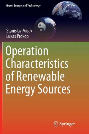 Operation Characteristics of Renewable Energy Sources de Stanislav Misak