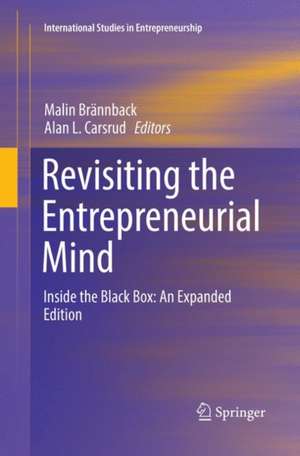 Revisiting the Entrepreneurial Mind: Inside the Black Box: An Expanded Edition de Malin Brännback