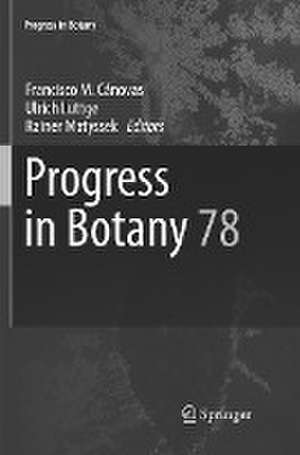 Progress in Botany Vol. 78 de Francisco M. Cánovas