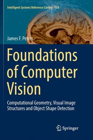 Foundations of Computer Vision: Computational Geometry, Visual Image Structures and Object Shape Detection de James F. Peters