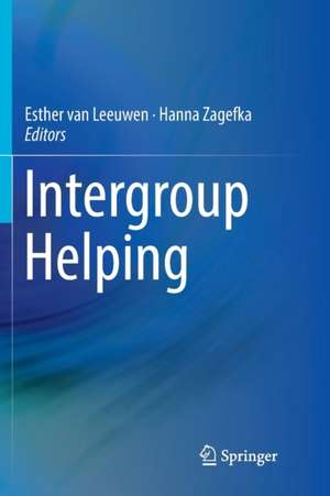 Intergroup Helping de Esther van Leeuwen