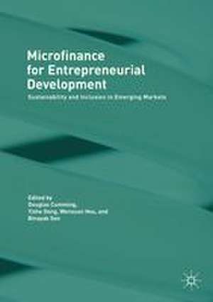 Microfinance for Entrepreneurial Development de Douglas Cumming