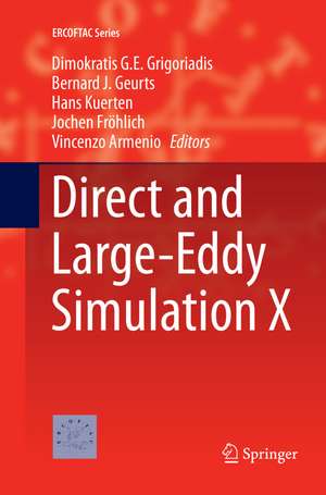 Direct and Large-Eddy Simulation X de Dimokratis G. E. Grigoriadis