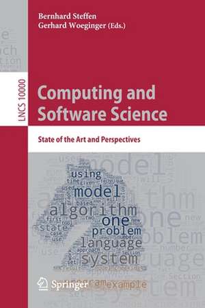 Computing and Software Science: State of the Art and Perspectives de Bernhard Steffen