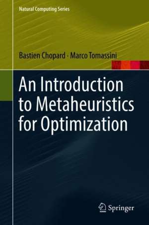 An Introduction to Metaheuristics for Optimization de Bastien Chopard