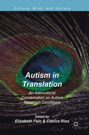 Autism in Translation: An Intercultural Conversation on Autism Spectrum Conditions de Elizabeth Fein