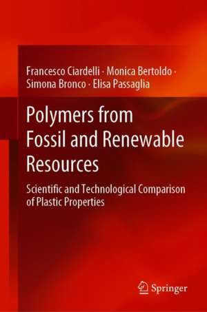 Polymers from Fossil and Renewable Resources: Scientific and Technological Comparison of Plastic Properties de Francesco Ciardelli