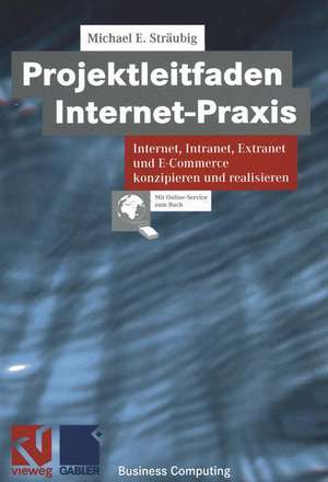 Projektleitfaden Internet-Praxis: Internet, Intranet, Extranet und E-Commerce konzipieren und realisieren de Michael Sträubig