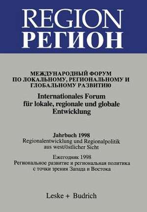 Region / Регион: Internationales Forum für lokale, regionale und globale Entwicklung / Международный форум По Локалному, Региональному и Глобалъному Развитию de Winfried Böttcher