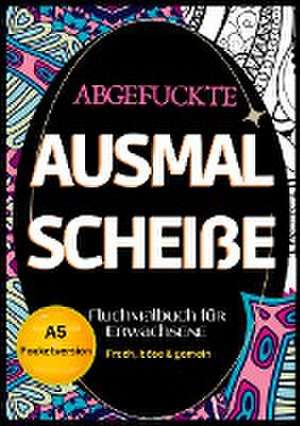 Fluchmalbuch für Erwachsene A5 Pocketversion de Nora Milles