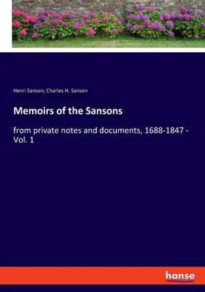 Memoirs of the Sansons de Henri Sanson