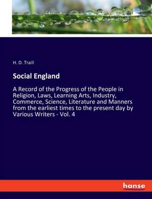 Social England de H. D. Traill