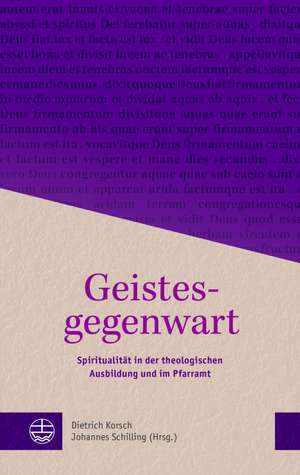 Geistesgegenwart de Dietrich Korsch