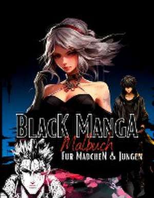 Black Manga Malbuch. de Lucy´s Manga Malbücher