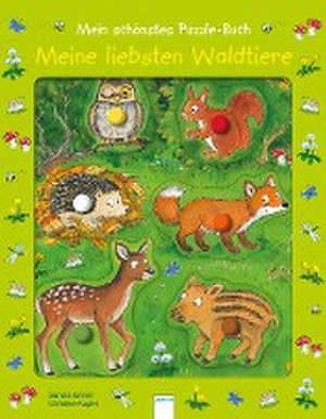 Mein schönstes Puzzle-Buch. Meine liebsten Waldtiere de Sandra Grimm