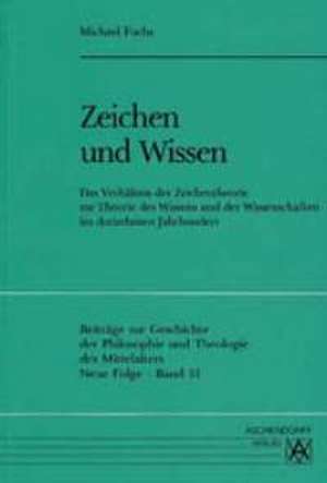 Zeichen und Wissen