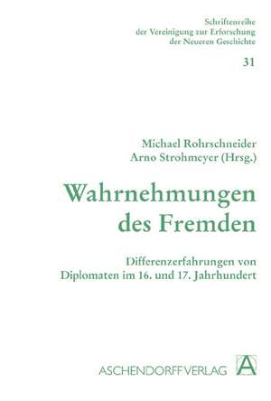 Wahrnehmungen des Fremden de Michael Rohrschneider