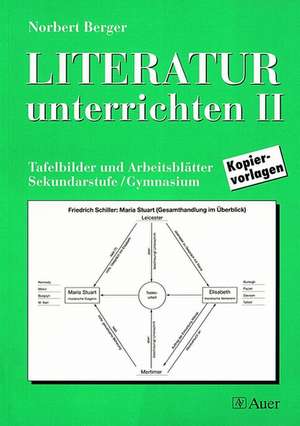 Literatur unterrichten 2 de Norbert Berger