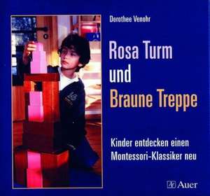 Rosa Turm und braune Treppe de Dorothee Venohr